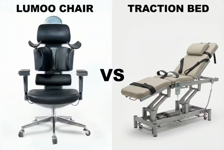 Lumoo Uplift Chair vs. Traction Bed: The Smart Way to Protect Your Spine Before Pain Starts